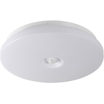 LED ceiling light with motion and dusk sensor FOGLER LED/17W/230V, Ø 33 cm