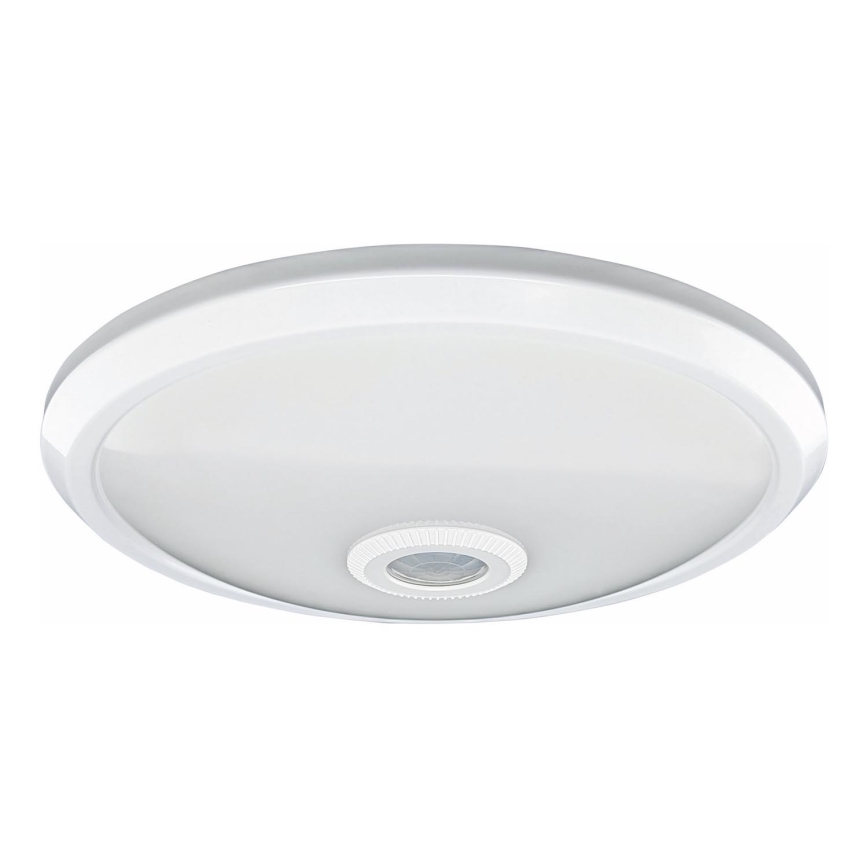 LED ceiling light with motion and dusk sensor LED/16W/230V Ø 29 cm white