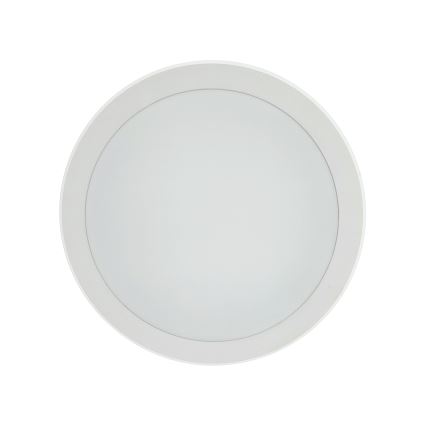 LED Bathroom Ceiling Light with Motion Sensor, 20W/230V, Selectable 3000/4000/6500K, Ø 23 cm, IP54, White