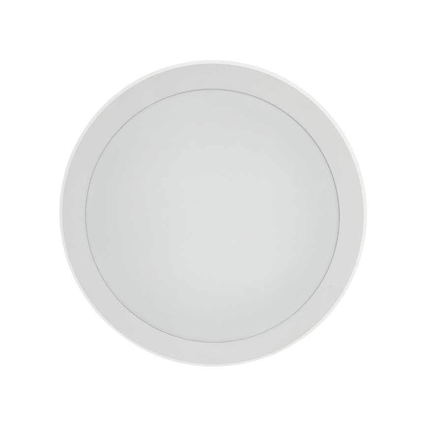 LED Ceiling Light with Motion Sensor — 20W, 230V; Selectable 3000/4000/6500 K; Ø 230 cm; IP54; Grey