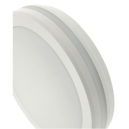 LED Ceiling Light with Motion Sensor — 20W, 230V; Selectable 3000/4000/6500 K; Ø 230 cm; IP54; Grey
