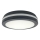 LED ceiling light with motion sensor LED/20W/230V 3000/4000/6500K Ø 230 cm IP54 anthracite