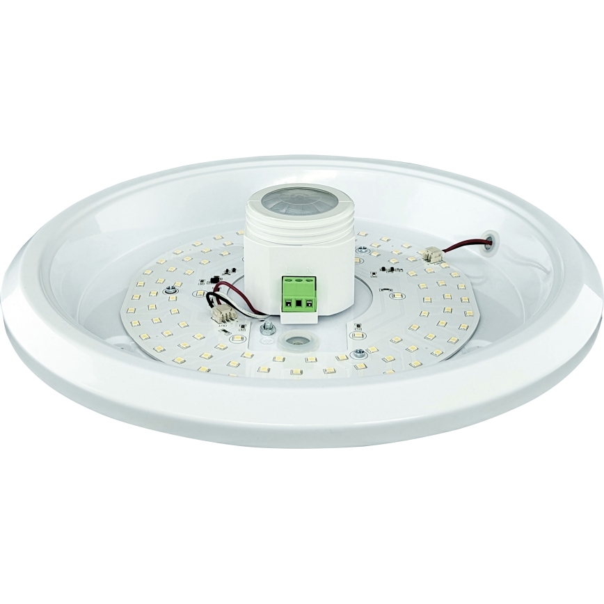 LED Ceiling light with sensor and emergency module MANA LED/16W/230V 4000K