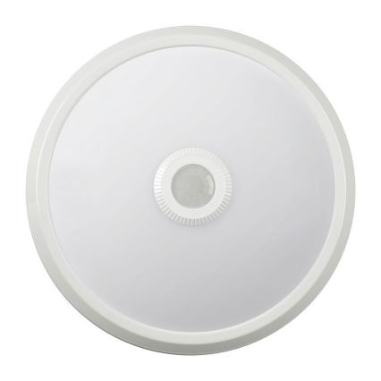 LED Ceiling light with sensor SAMSUNG CHIP LED/12W/230V 3000/4000/6000K d. 29 cm white