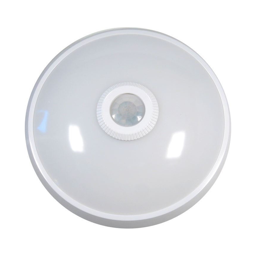 LED Ceiling Light with Motion and Dusk Sensor LED/12W/230V