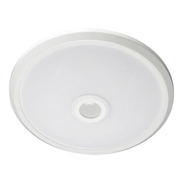 LED Ceiling light with sensor SAMSUNG CHIP LED/12W/230V 3000/4000/6000K d. 29 cm white