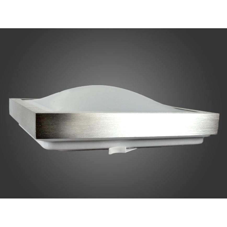 LED ceiling light with motion and dusk sensor VITALI LED/24W/230V 4000K 33x33 cm matte chrome