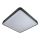 LED Ceiling light with sensor WILTON LED/24W/230V 37,5x37,5 cm anthracite