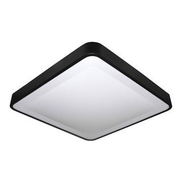 LED Ceiling light with sensor WILTON LED/24W/230V 37,5x37,5 cm black