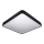 LED Ceiling light with sensor WILTON LED/24W/230V 37,5x37,5 cm black