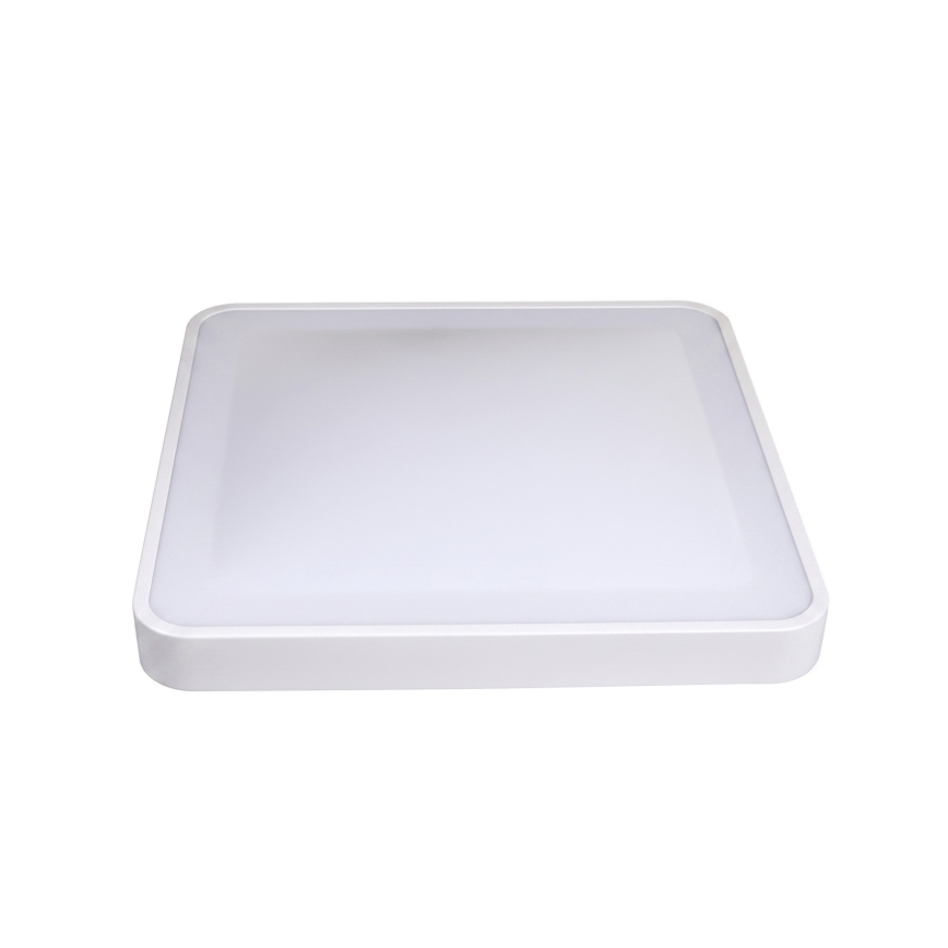 WILTON LED Ceiling Light with Motion and Dusk Sensor LED/24W/230V 4000K 33x33 cm White