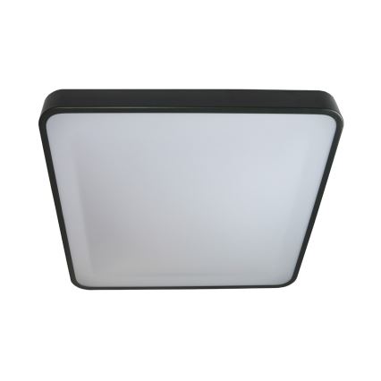 LED Ceiling light with sensor WILTON LED/24W/230V 37,5x37,5 cm anthracite
