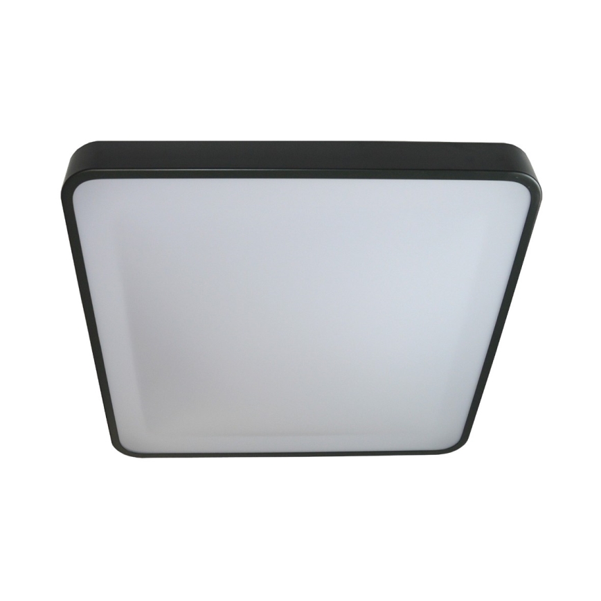 LED Ceiling light with sensor WILTON LED/24W/230V 37,5x37,5 cm anthracite