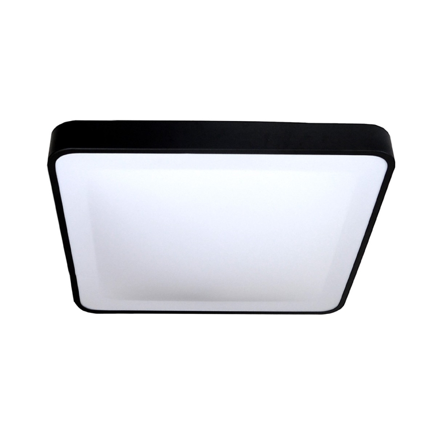 LED Ceiling light with sensor WILTON LED/24W/230V 37,5x37,5 cm black