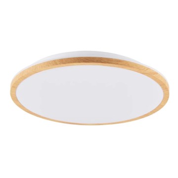 LED Ceiling light WOODY LED/15W/230V d. 28 cm