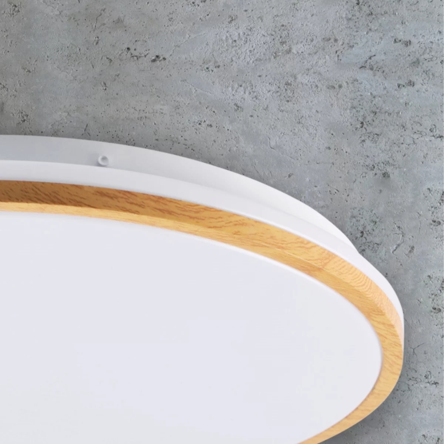 LED Ceiling light WOODY LED/24W/230V d. 38 cm