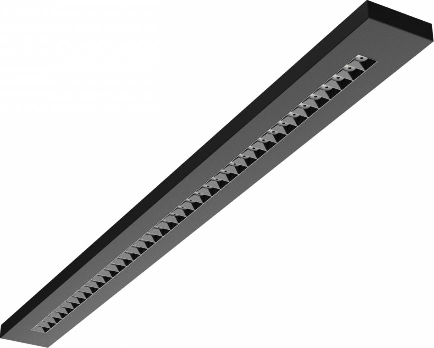 LED Ceiling/pendant light PLANK LED/20/30/40W/230V 2700/4000/6000K CRI 90 black