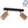 LED Ceiling spotlight MATTI 2xGU10/5W/230V oak - FSC certified