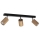 LED Ceiling spotlight MATTI 3xGU10/5W/230V oak
