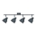 LED Ceiling surface-mounted light 4xE14/8W/230V