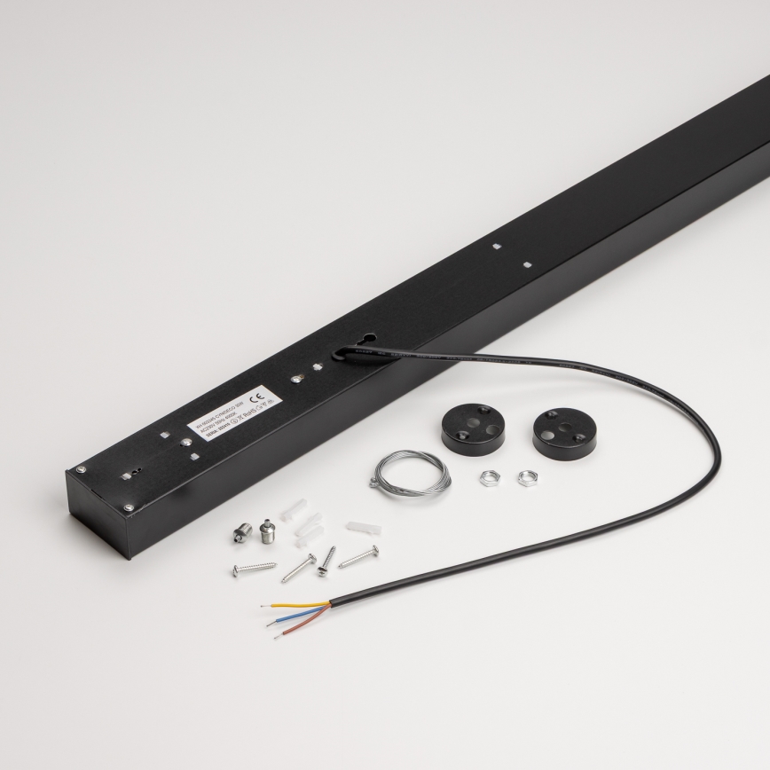 LED Ceiling surface-mounted pendant light CYNIDECO LED/45W/230V 4000K black