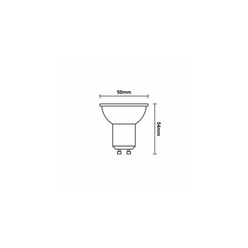 LED Ceramic bulb GU10/9,5W/230V 3000K