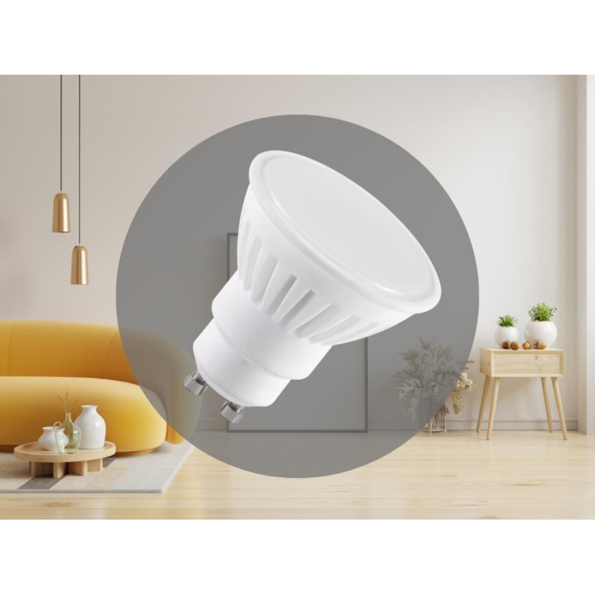 LED Ceramic bulb GU10/9,5W/230V 4000K