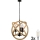 LED Chandelier on a chain ROPE GLOBO 3xE14/4,3W/230V