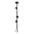 LED Chandelier on a pole COMFORT 6xLED/5W/230V black