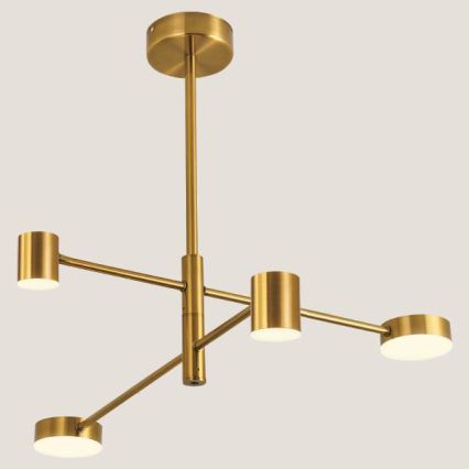 LED Chandelier on a pole LED/24W/230V 3000K gold