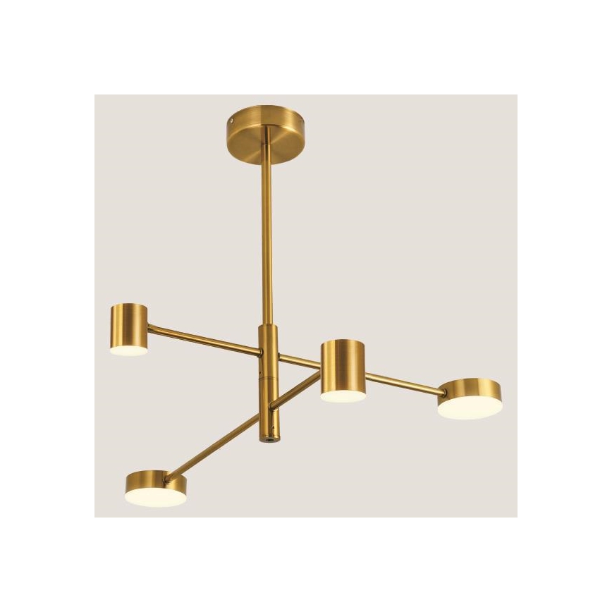 LED Chandelier on a pole LED/24W/230V 3000K gold