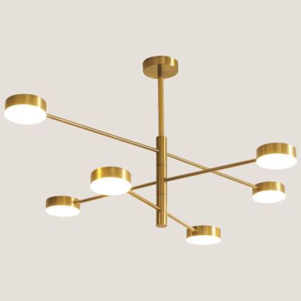 LED Chandelier on a pole LED/30W/230V 3000K gold