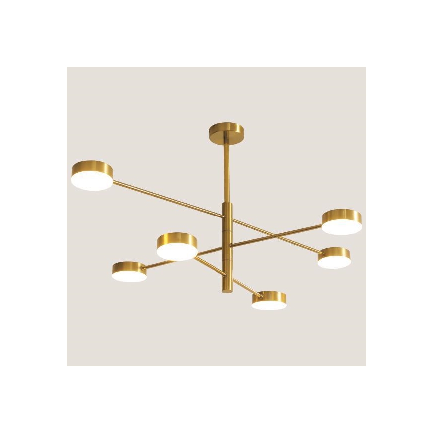 LED Chandelier on a pole LED/30W/230V 3000K gold