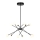 LED Chandelier on a pole WHISTLE 12xLED/3W/230V black
