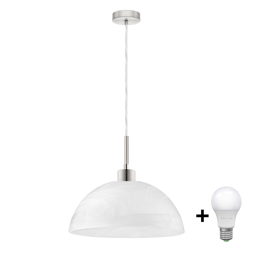 LED Chandelier on a string 1xE27/60W/230V white