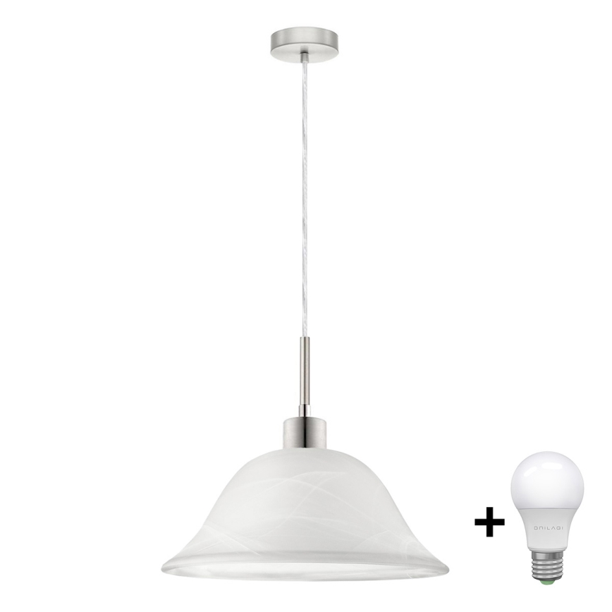 LED Chandelier on a string 1xE27/60W/230V white