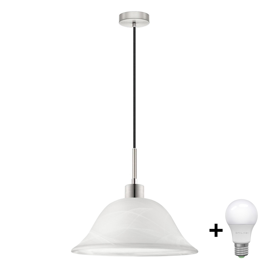 LED Chandelier on a string 1xE27/60W/230V white