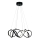 LED Chandelier on a string 2xLED/27W/230V 3000/4000/6000K black