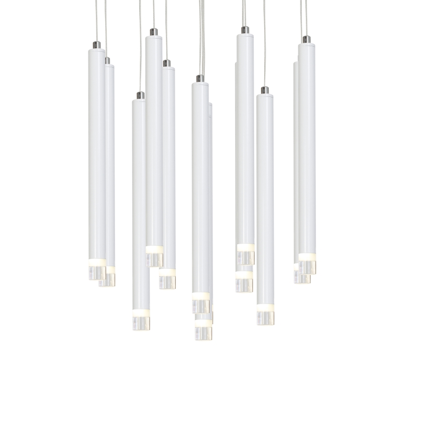LED Chandelier on a string ALBA 12xLED/1W/230V white