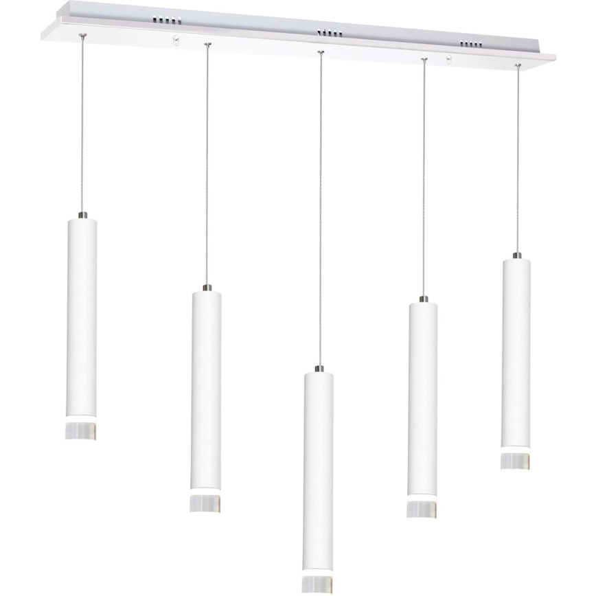 LED Chandelier on a string ALBA 5xLED/25W/230V white
