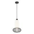 LED Chandelier on a string ARAME LED/15W/230V d. 22 cm black