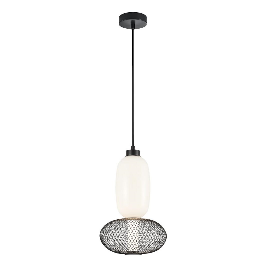 LED Chandelier on a string ARAME LED/15W/230V d. 22 cm black