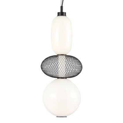 LED Chandelier on a string ARAME LED/23W/230V d. 22 cm black