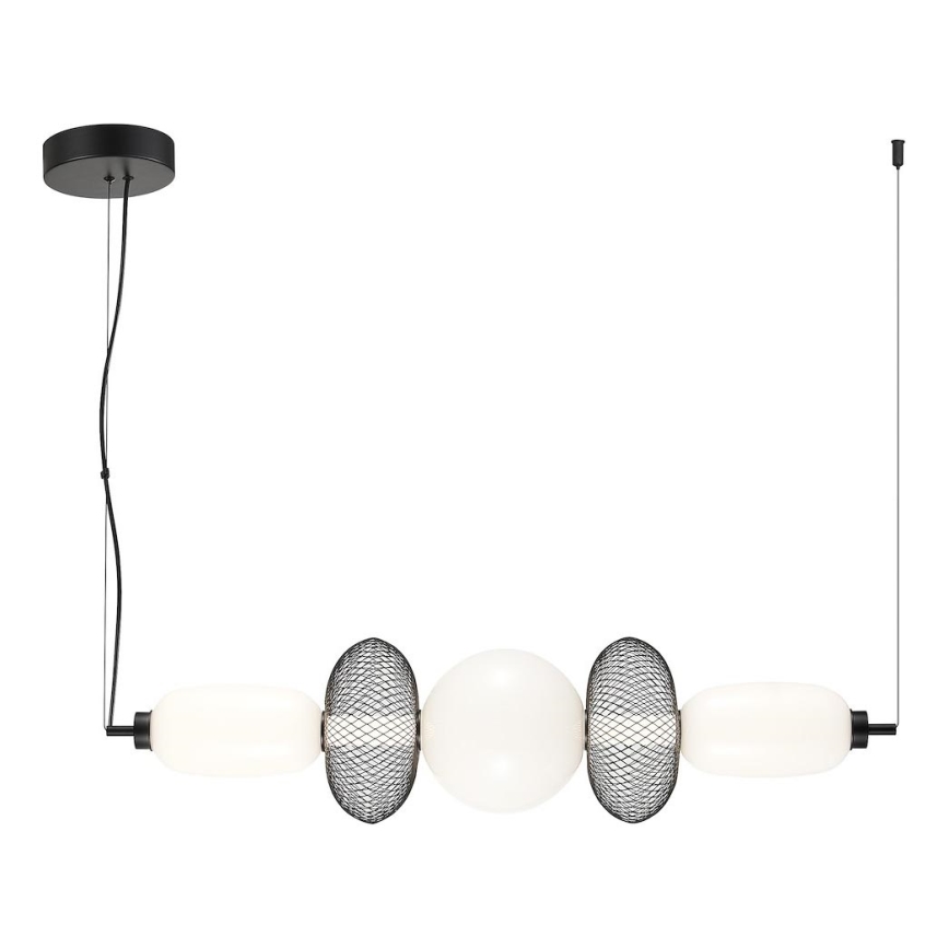 LED Chandelier on a string ARAME LED/32W/230V black