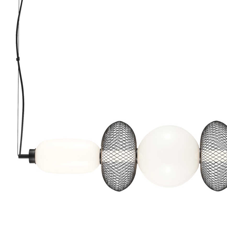 LED Chandelier on a string ARAME LED/32W/230V black