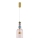 LED Chandelier on a string ARTE LED/12W/230V d. 16 cm brass