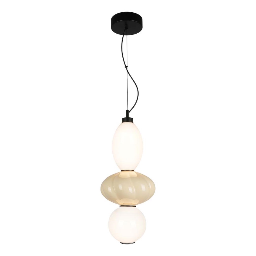 LED Chandelier on a string ASCOLI LED/18W/230V d. 20 cm beige
