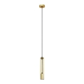 LED Chandelier on a string BARS 1xGU10/4,8W/230V gold