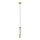 LED Chandelier on a string BARS 1xGU10/4,8W/230V gold