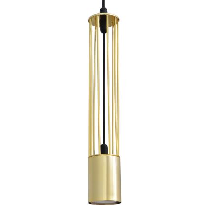 LED Chandelier on a string BARS 1xGU10/4,8W/230V gold